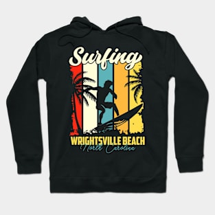 Surfing | Wrightsville Beach, North Carolina Hoodie